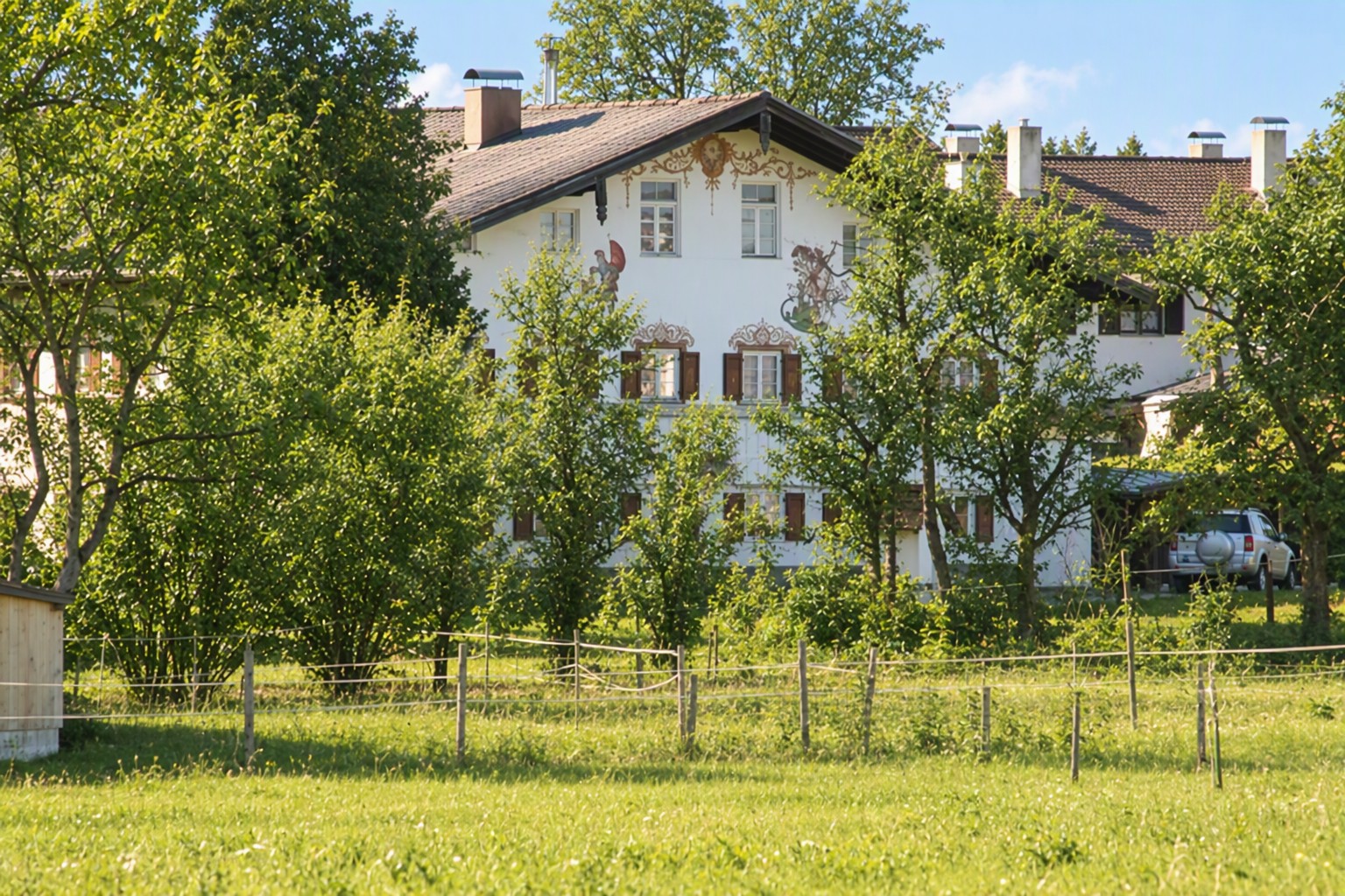 Ansicht des Wastlhuberhofs in Breitbrunn am Chiemsee